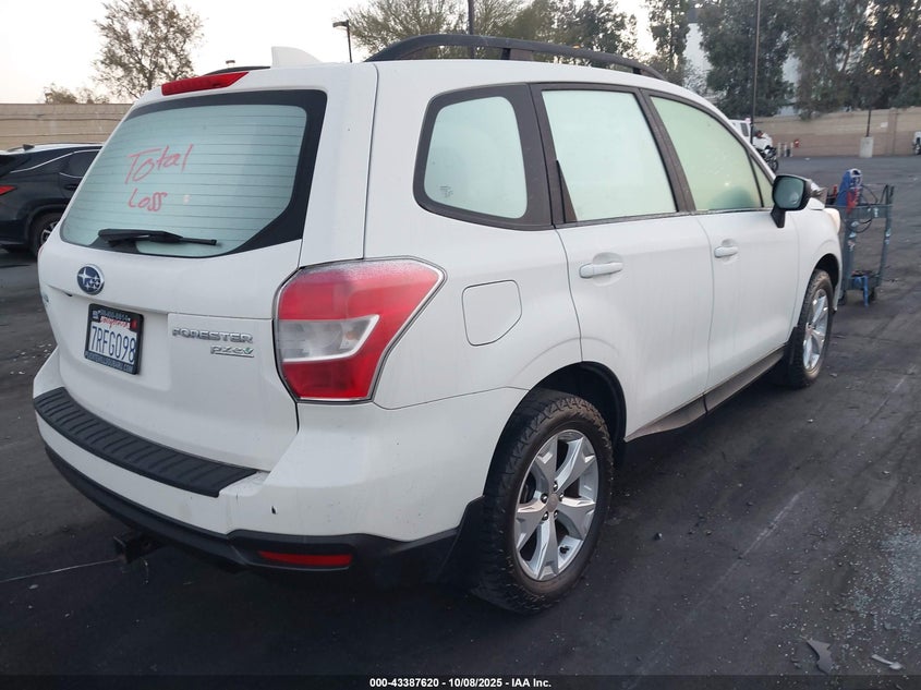 2016 SUBARU FORESTER 2.5I JF2SJABC0GH505763