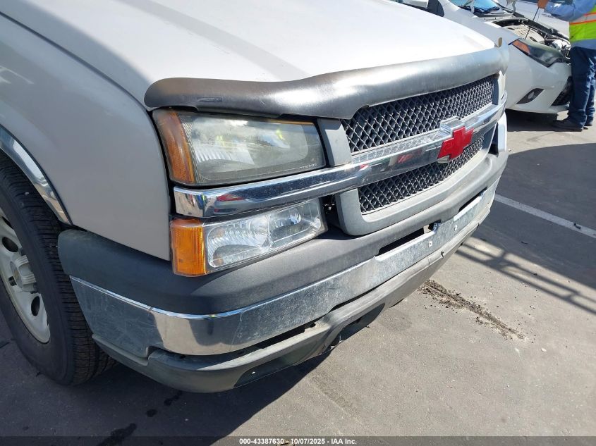 2005 Chevrolet Silverado 1500 Work Truck VIN: 1GCEK14V95Z161168 Lot: 43387630