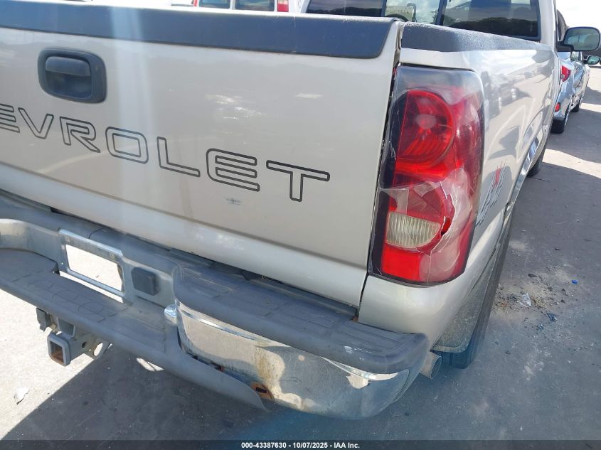 2005 Chevrolet Silverado 1500 Work Truck VIN: 1GCEK14V95Z161168 Lot: 43387630