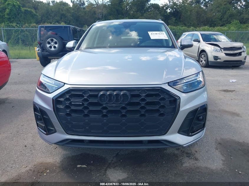 2022 Audi Q5 Premium Plus 45 Tfsi S Line Quattro S Tronic VIN: WA1EAAFY3N2044702 Lot: 43387633