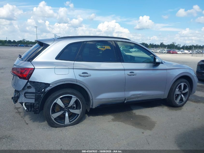 2022 Audi Q5 Premium Plus 45 Tfsi S Line Quattro S Tronic VIN: WA1EAAFY3N2044702 Lot: 43387633