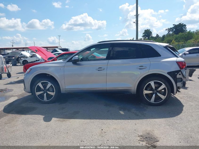 2022 Audi Q5 Premium Plus 45 Tfsi S Line Quattro S Tronic VIN: WA1EAAFY3N2044702 Lot: 43387633
