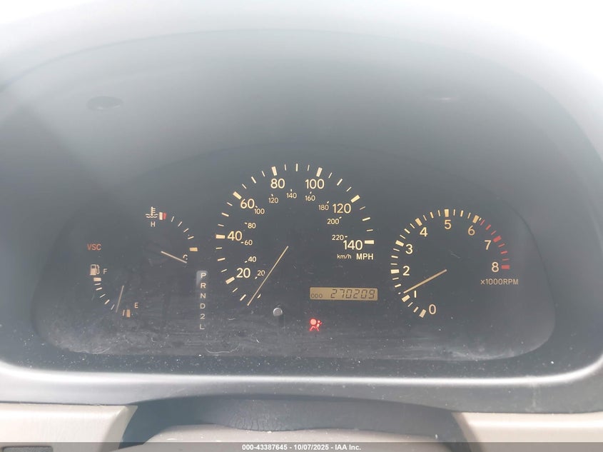 2002 Lexus Rx 300 VIN: JTJGF10U020127238 Lot: 43387645