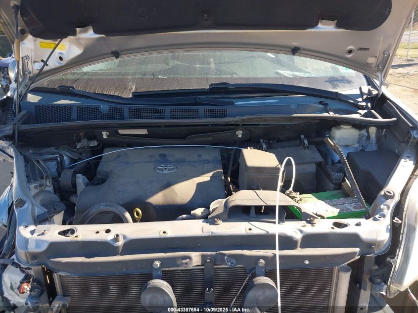 2014 Toyota Sienna L V6 7 Passenger VIN: 5TDZK3DC5ES506922 Lot: 43387654