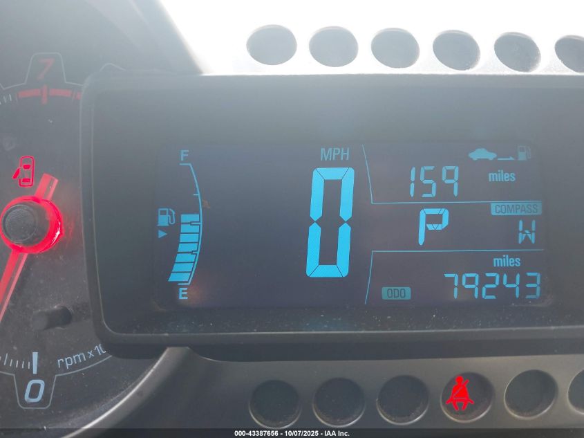 2012 Chevrolet Sonic 2Lt VIN: 1G1JC5SH9C4113432 Lot: 43387656