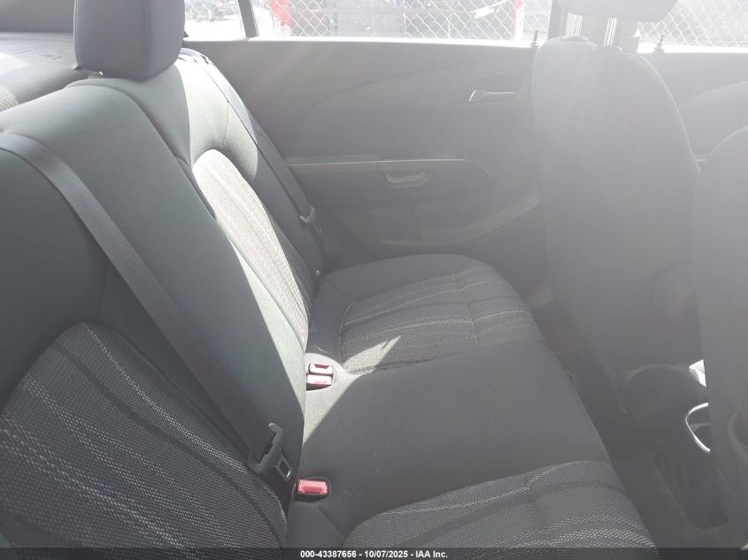 2012 Chevrolet Sonic 2Lt VIN: 1G1JC5SH9C4113432 Lot: 43387656