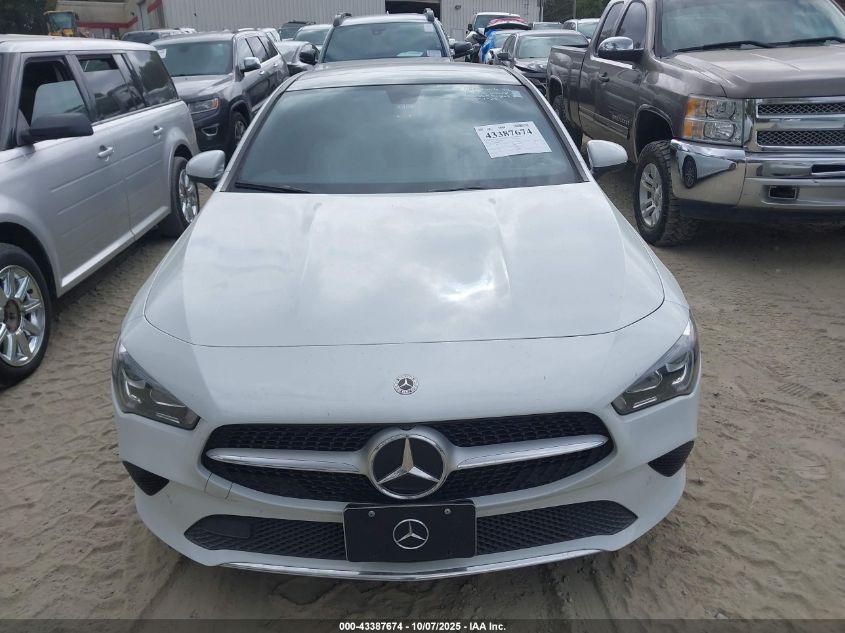 2021 Mercedes-Benz Cla 250 VIN: W1K5J4GB0MN180273 Lot: 43387674