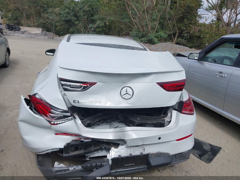 2021 Mercedes-Benz Cla 250 VIN: W1K5J4GB0MN180273 Lot: 43387674