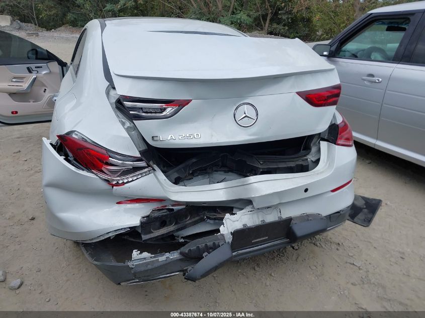 2021 Mercedes-Benz Cla 250 VIN: W1K5J4GB0MN180273 Lot: 43387674
