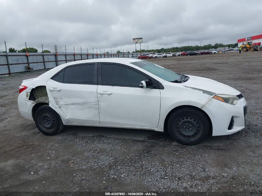 2016 Toyota Corolla S VIN: 5YFBURHE4GP473112 Lot: 43387692