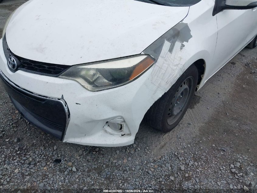 2016 Toyota Corolla S VIN: 5YFBURHE4GP473112 Lot: 43387692