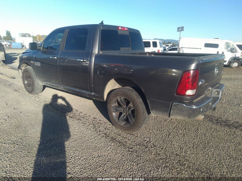 Vin: 1c6rr7ltxhs546582, lot: 43882458, ram 1500 big horn 20173
