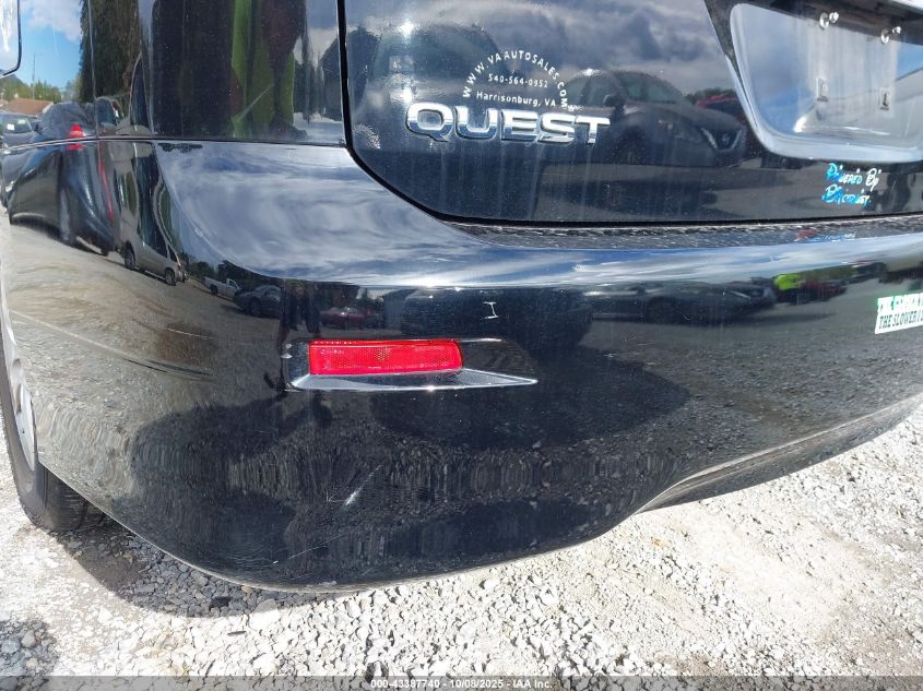 2013 Nissan Quest Sv VIN: JN8AE2KPXD9068730 Lot: 43387740