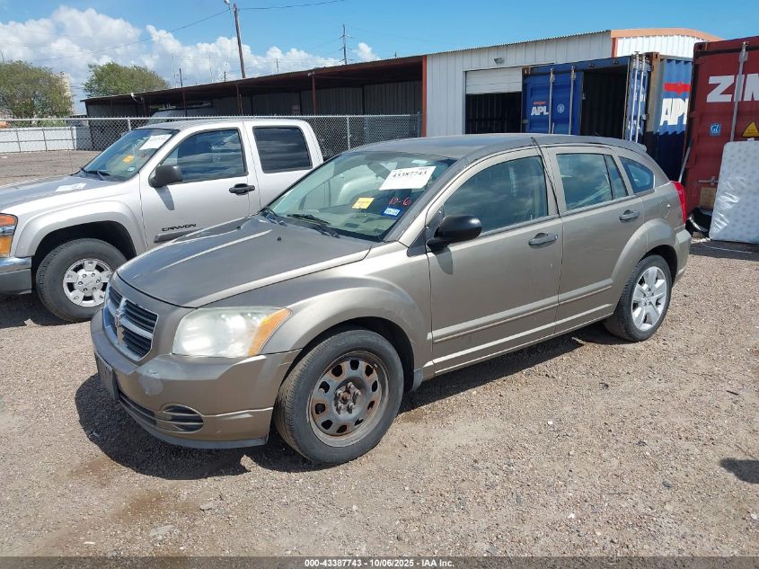 DODGE CALIBER 2007 1B3HB48B67D336928 Photo 2