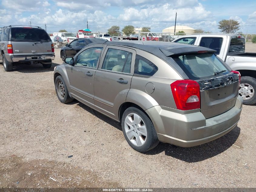 DODGE CALIBER 2007 1B3HB48B67D336928 Photo 3