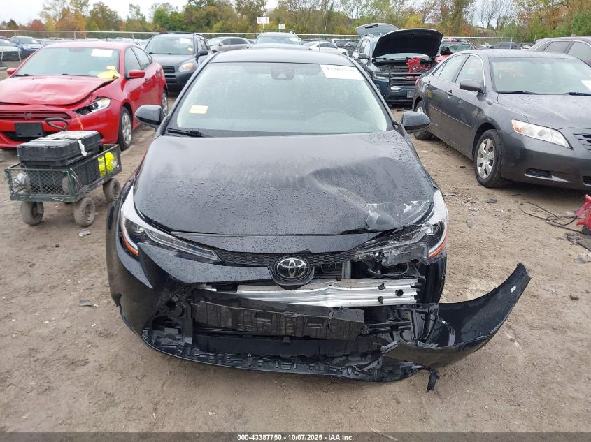 2020 Toyota Corolla Le VIN: JTDVPRAE0LJ115115 Lot: 43387750