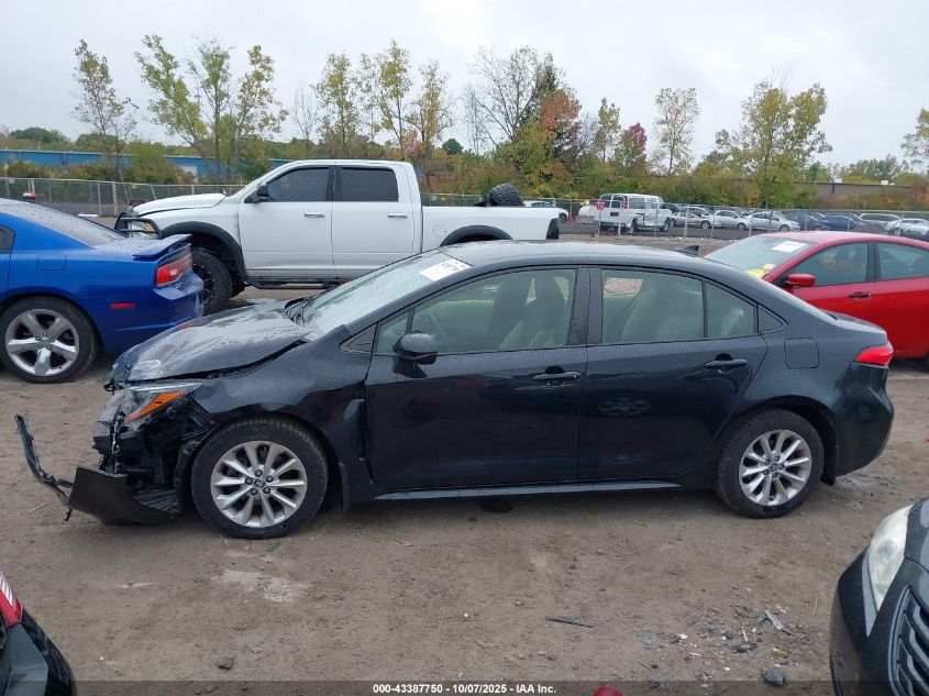 2020 Toyota Corolla Le VIN: JTDVPRAE0LJ115115 Lot: 43387750