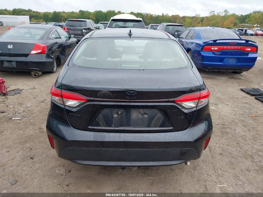 2020 Toyota Corolla Le VIN: JTDVPRAE0LJ115115 Lot: 43387750