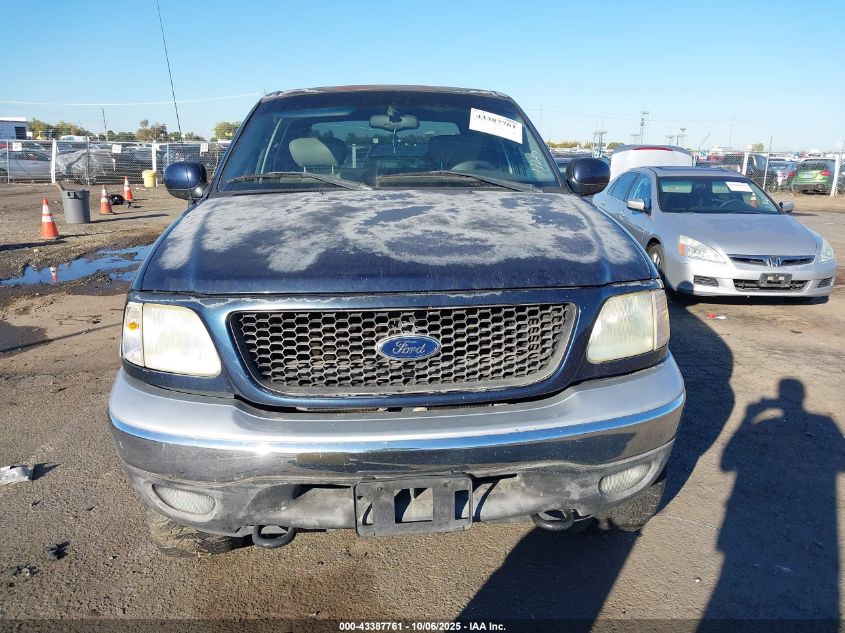 2003 Ford F-150 Lariat/Xlt VIN: 1FTRW08L43KC60950 Lot: 43387761