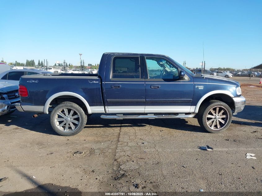 2003 Ford F-150 Lariat/Xlt VIN: 1FTRW08L43KC60950 Lot: 43387761