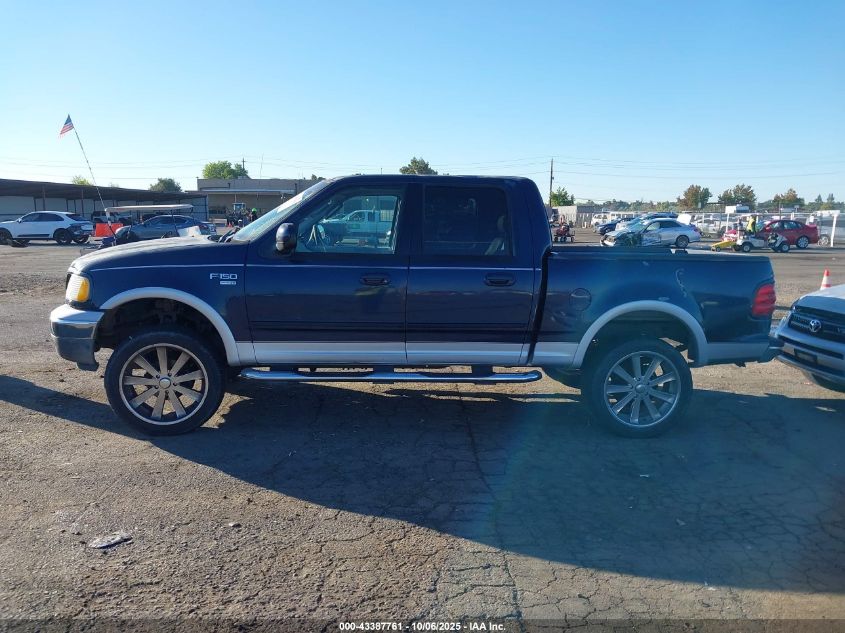 2003 Ford F-150 Lariat/Xlt VIN: 1FTRW08L43KC60950 Lot: 43387761