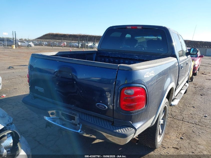 2003 Ford F-150 Lariat/Xlt VIN: 1FTRW08L43KC60950 Lot: 43387761