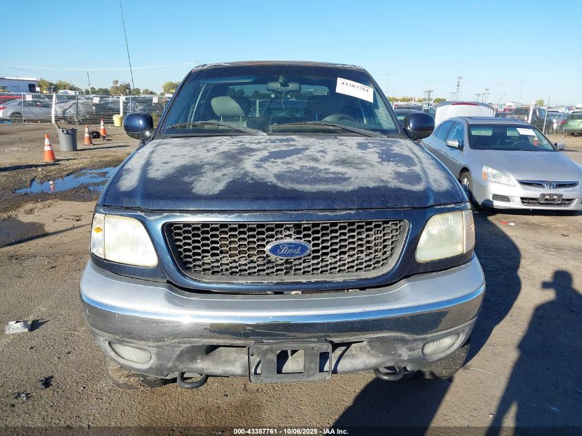 2003 Ford F-150 Lariat/Xlt VIN: 1FTRW08L43KC60950 Lot: 43387761