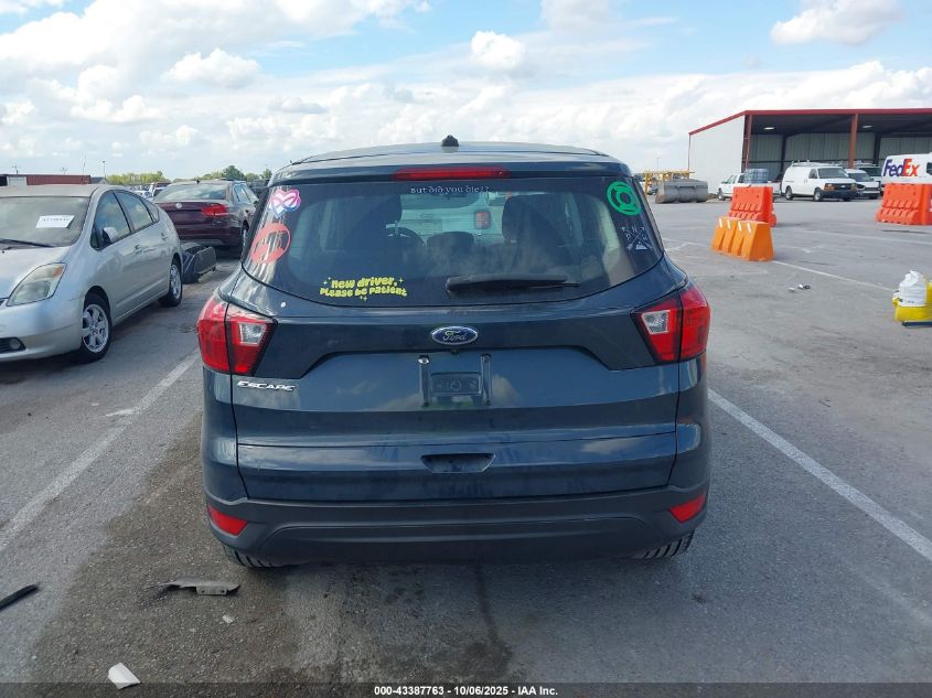 2019 Ford Escape S VIN: 1FMCU0F76KUB85006 Lot: 43387763