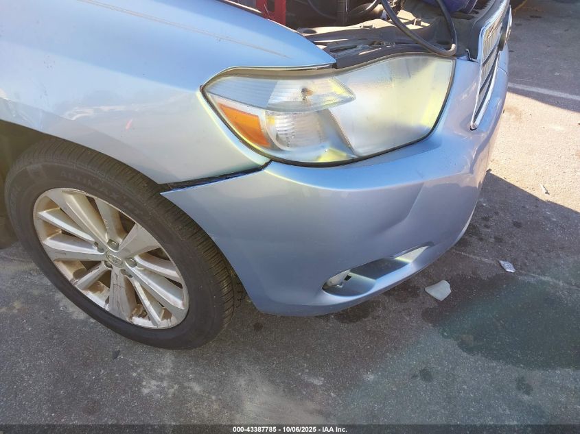 2008 Toyota Highlander Hybrid Limited VIN: JTEEW44A382010158 Lot: 43387785