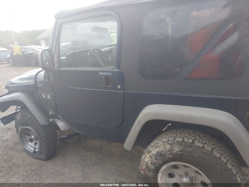 2004 Jeep Wrangler X VIN: 1J4FA39S94P713399 Lot: 43387799
