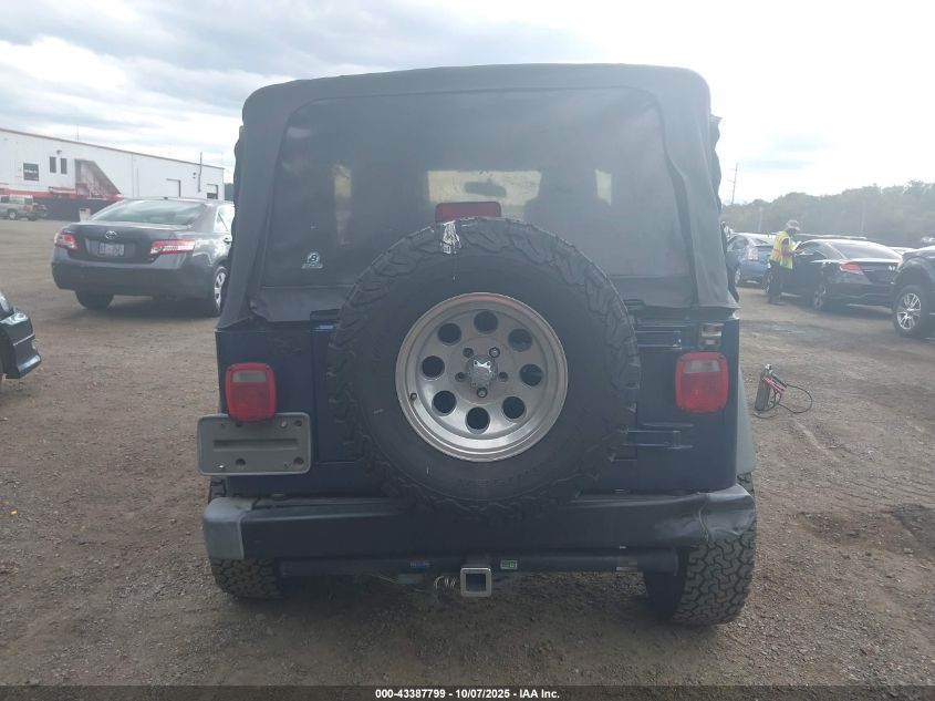 2004 Jeep Wrangler X VIN: 1J4FA39S94P713399 Lot: 43387799