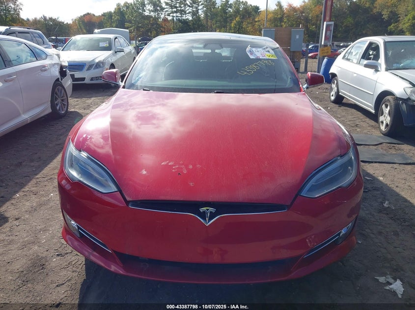 2017 Tesla Model S 100D/60D/75D/90D/P100D VIN: 5YJSA1E27HF198532 Lot: 43387798