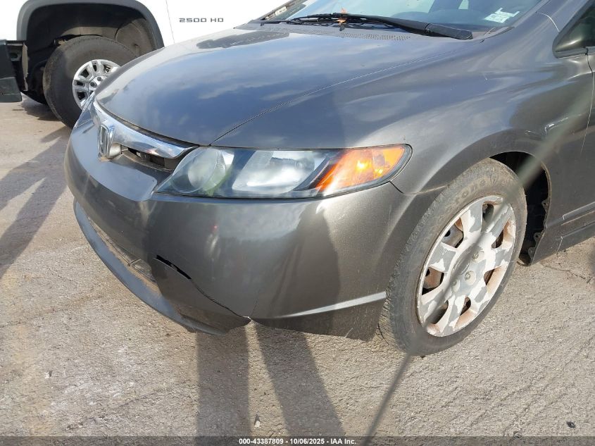 2008 Honda Civic Lx VIN: 2HGFA16588H315959 Lot: 43387809