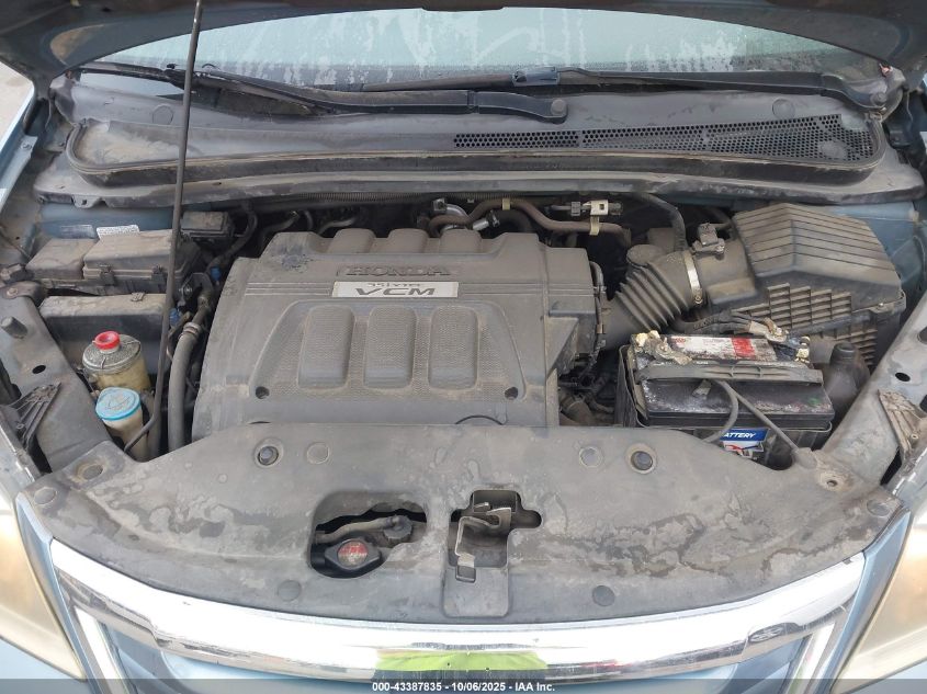 2009 Honda Odyssey Ex-L VIN: 5FNRL38739B019710 Lot: 43387835