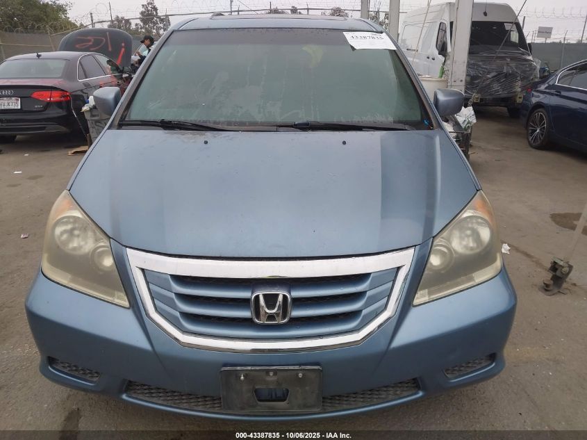 2009 Honda Odyssey Ex-L VIN: 5FNRL38739B019710 Lot: 43387835