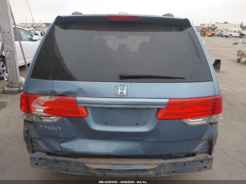 2009 Honda Odyssey Ex-L VIN: 5FNRL38739B019710 Lot: 43387835