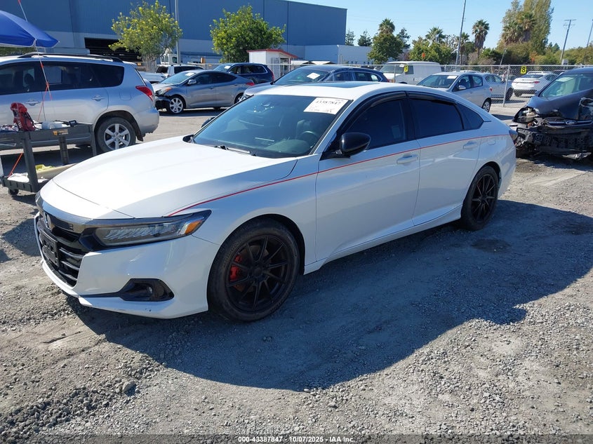 VIN 1HGCV2F35MA007037 2021 HONDA ACCORD SPORT 2.0T
