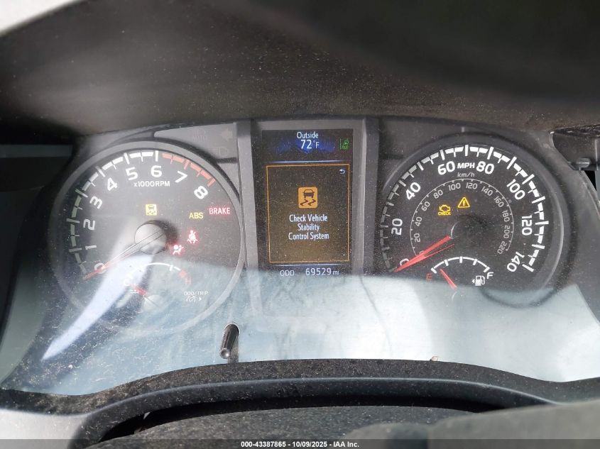 2019 Toyota Tacoma Sr V6 VIN: 3TMCZ5AN7KM273348 Lot: 43387865