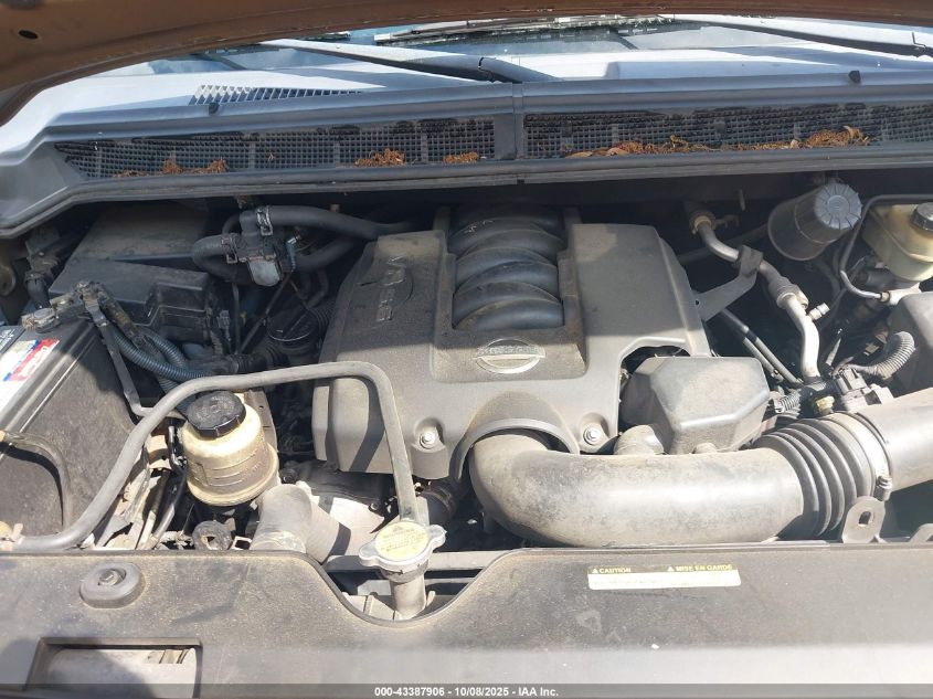 2004 Nissan Pathfinder Armada Le VIN: 5N1AA08BX4N712849 Lot: 43387906