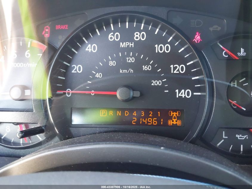 2004 Nissan Pathfinder Armada Le VIN: 5N1AA08BX4N712849 Lot: 43387906