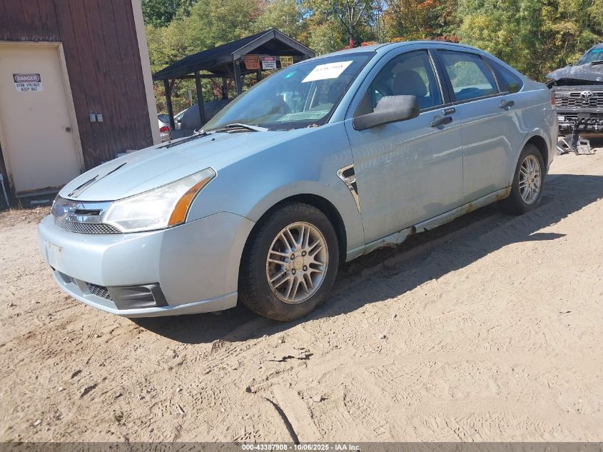 2008 Ford Focus Se/Ses VIN: 1FAHP35N78W250564 Lot: 43387908
