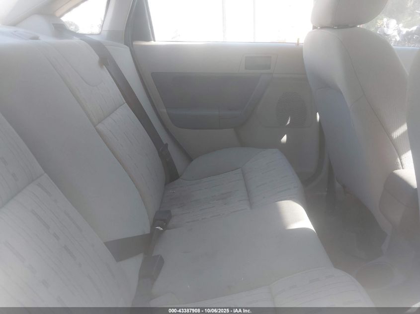 2008 Ford Focus Se/Ses VIN: 1FAHP35N78W250564 Lot: 43387908