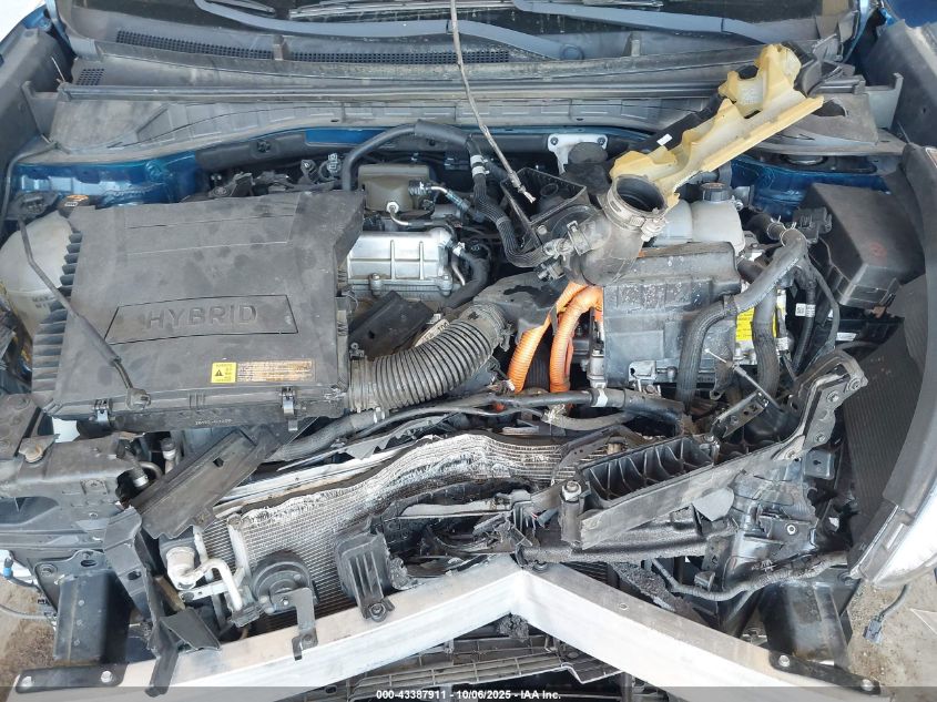 2017 Kia Niro Lx VIN: KNDCB3LC6H5104800 Lot: 43387911