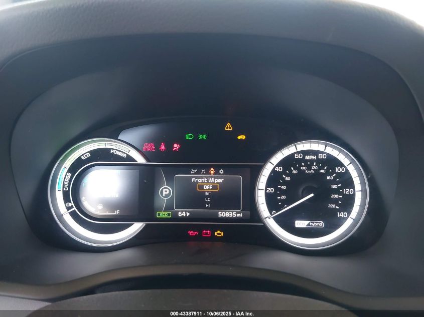 2017 Kia Niro Lx VIN: KNDCB3LC6H5104800 Lot: 43387911