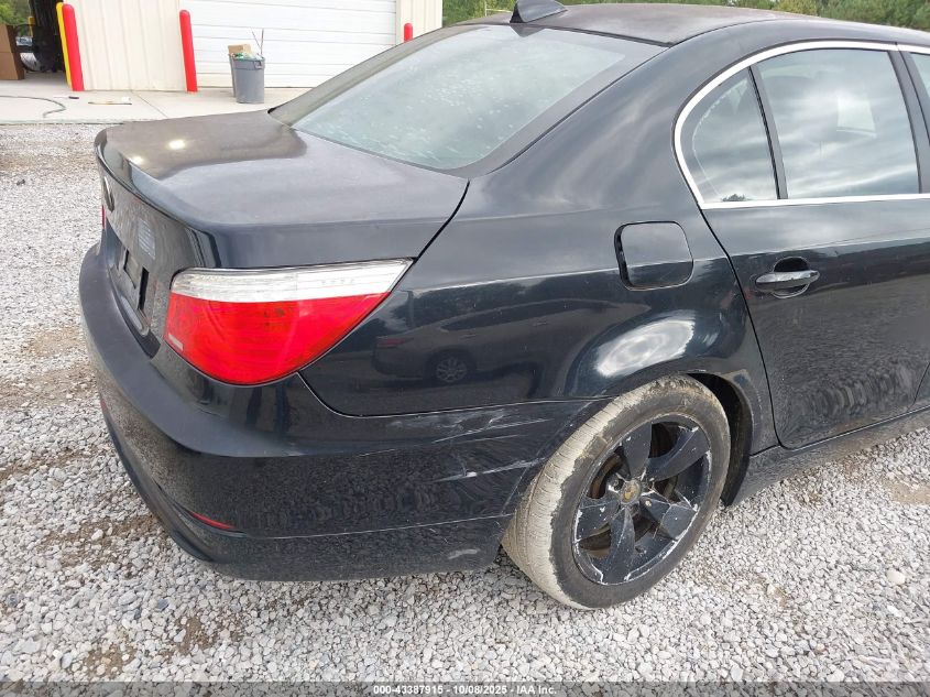2008 BMW 528I VIN: WBANU53508C113355 Lot: 43387915