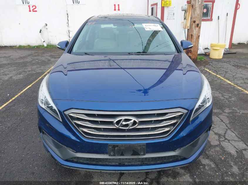 2017 Hyundai Sonata Limited VIN: 5NPE34AFXHH481090 Lot: 43387962