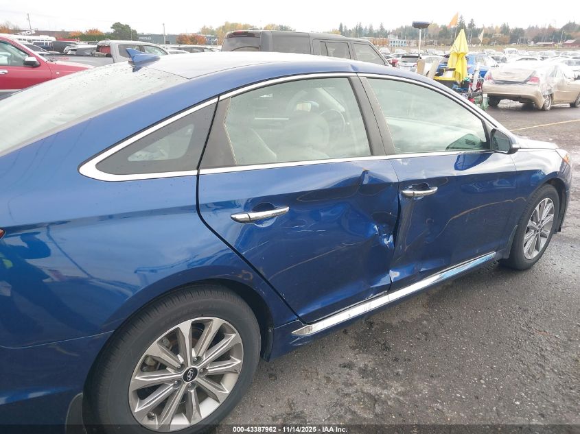 2017 Hyundai Sonata Limited VIN: 5NPE34AFXHH481090 Lot: 43387962