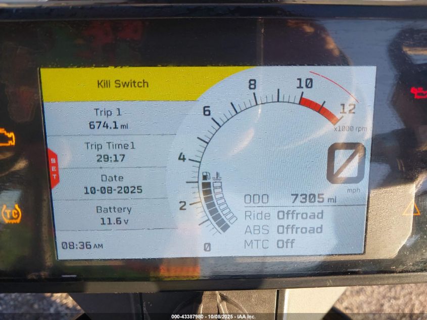 2022 Ktm 390 Adventure VIN: MD2JGJ40XNC246974 Lot: 43387980