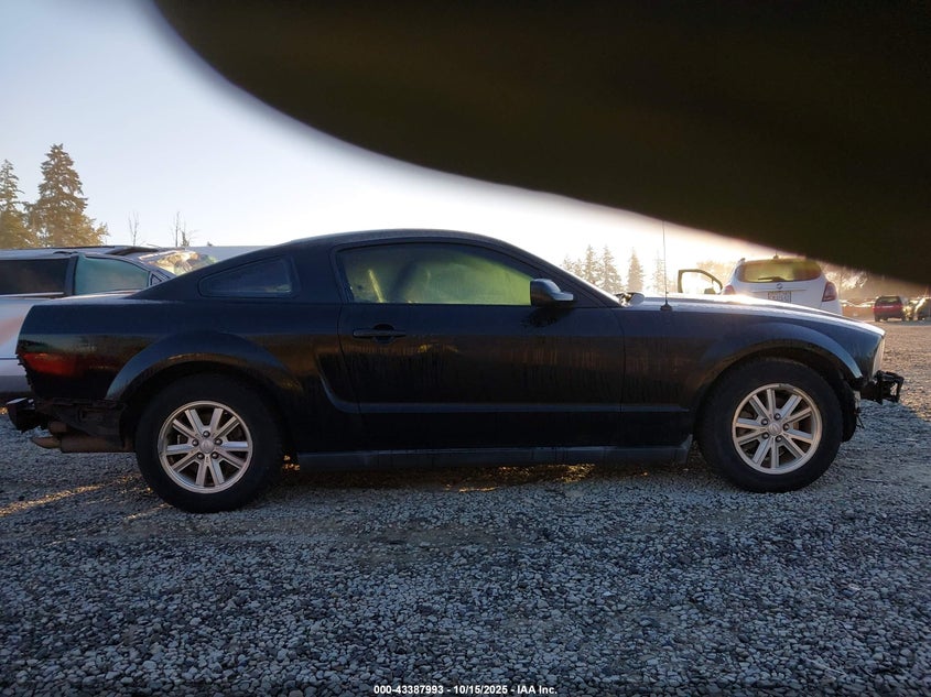 2007 Ford Mustang V6 Deluxe/V6 Premium VIN: 1ZVFT80N475308858 Lot: 43387993