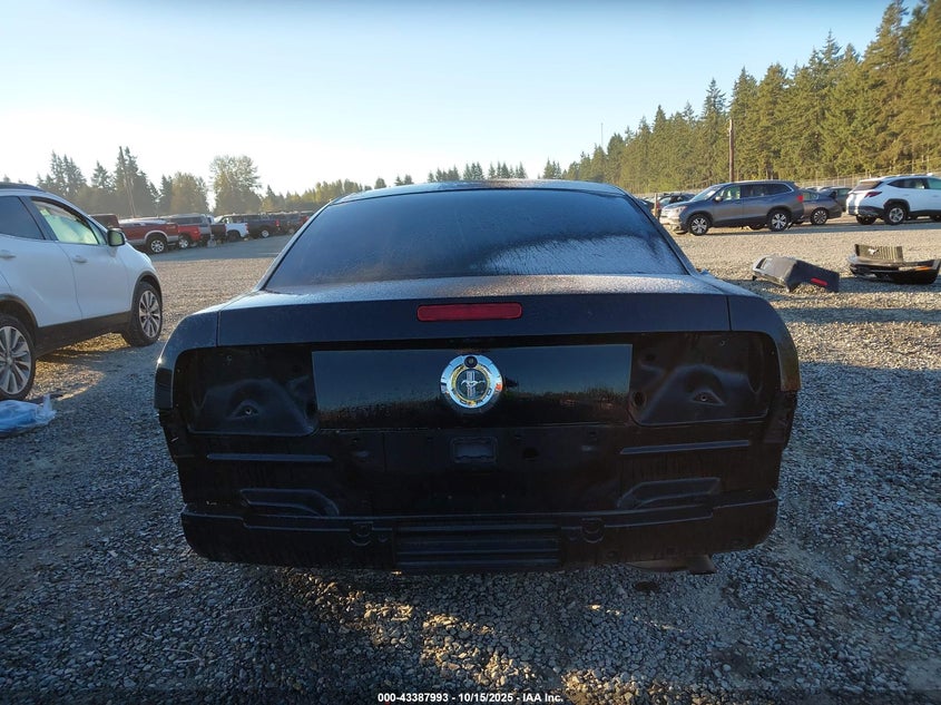 2007 Ford Mustang V6 Deluxe/V6 Premium VIN: 1ZVFT80N475308858 Lot: 43387993